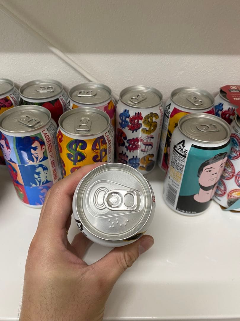 [超希少] キリンラガービール X アンディ・ウォーホル 缶ビール 20種セット