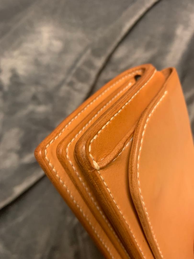 オール栃木レザー製の長財布