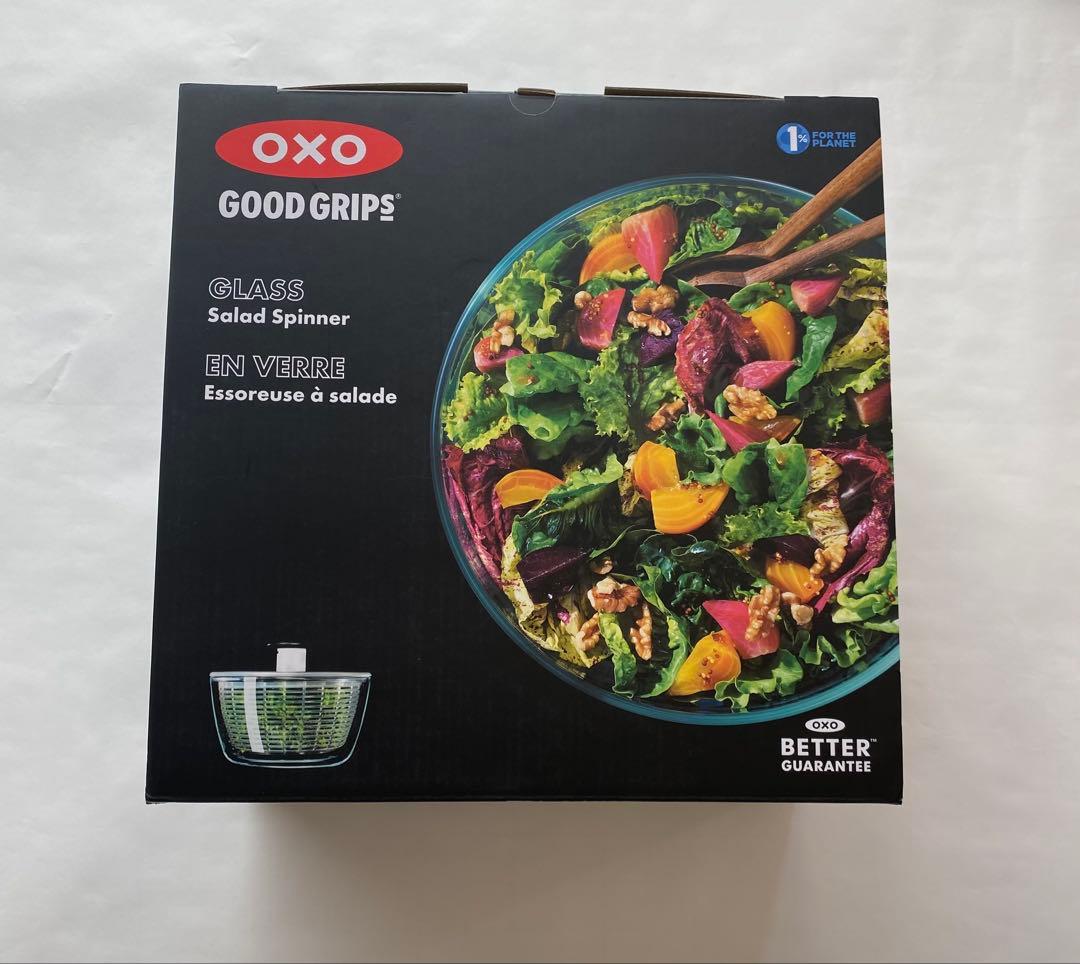 新品・未使用） OXO(オクソー) ガラス サラダスピナー