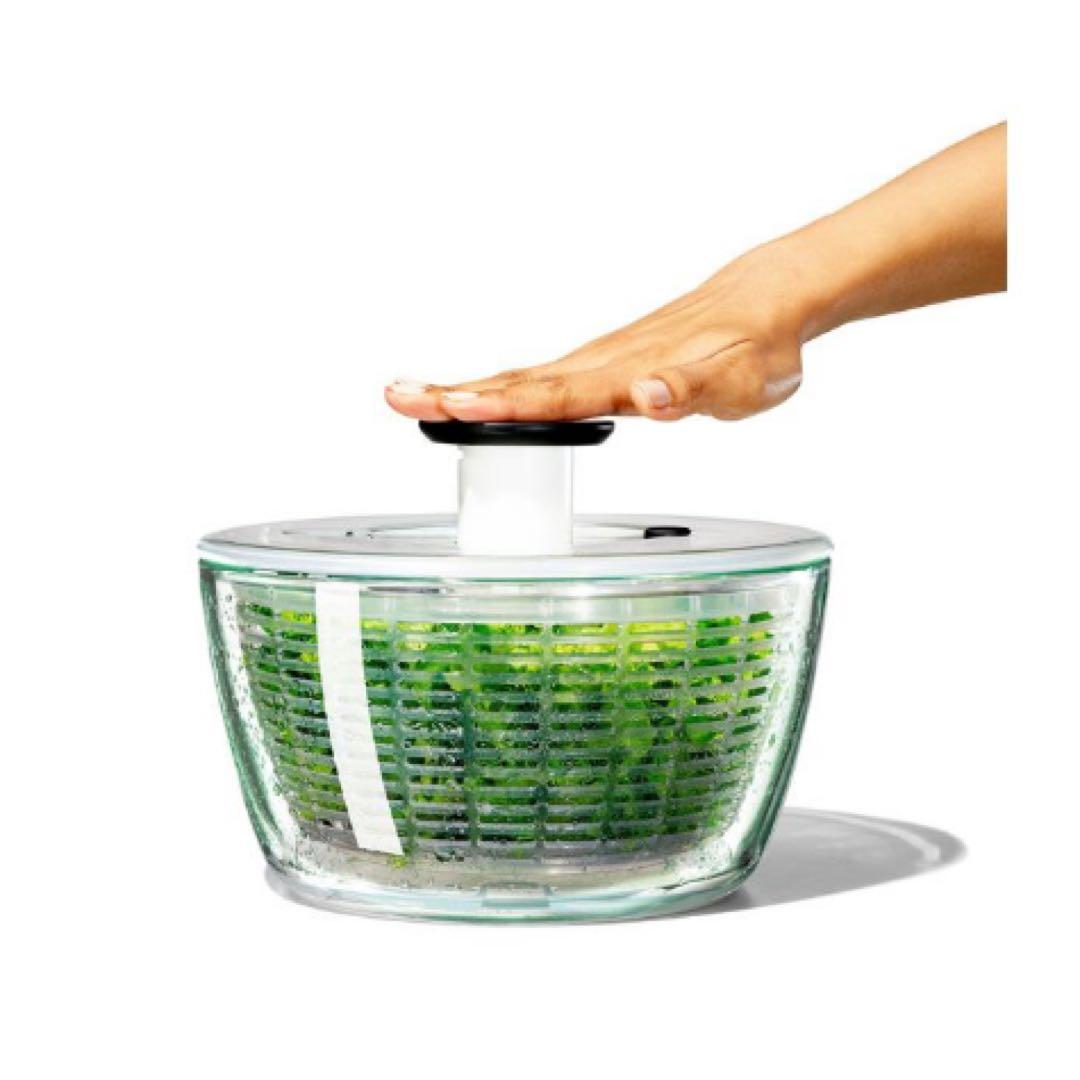 新品・未使用） OXO(オクソー) ガラス サラダスピナー