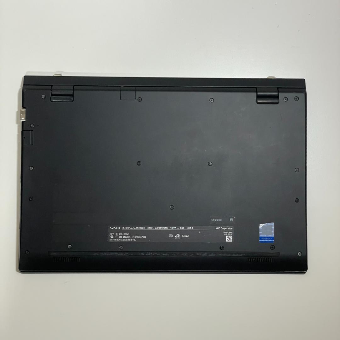 第8世代i5 VAIO Pro PK 軽量薄型 Windows11 SSD256