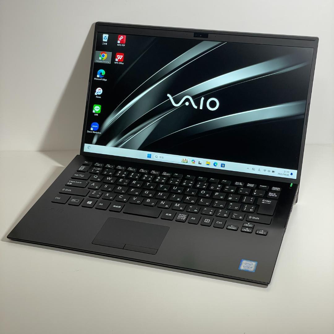 第8世代i5 VAIO Pro PK 軽量薄型 Windows11 SSD256