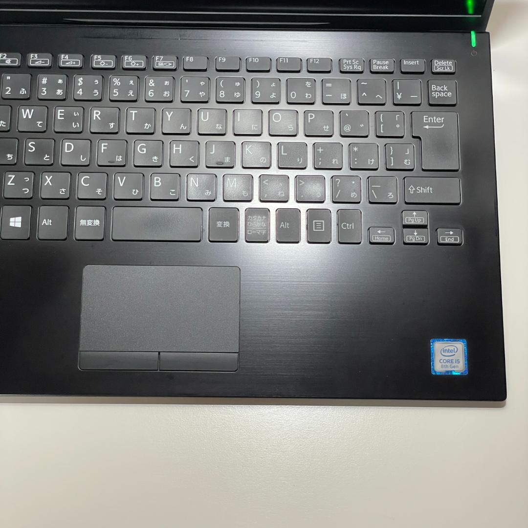 第8世代i5 VAIO Pro PK 軽量薄型 Windows11 SSD256