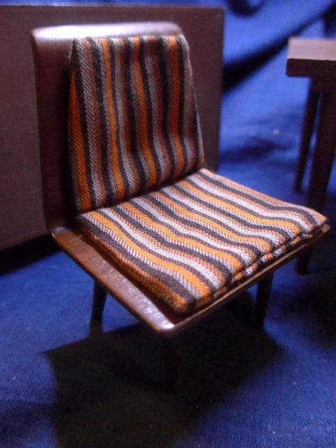 美品　貴重な50年代のマテルのモダンリビングのミニチュア家具セット　木製　日本製