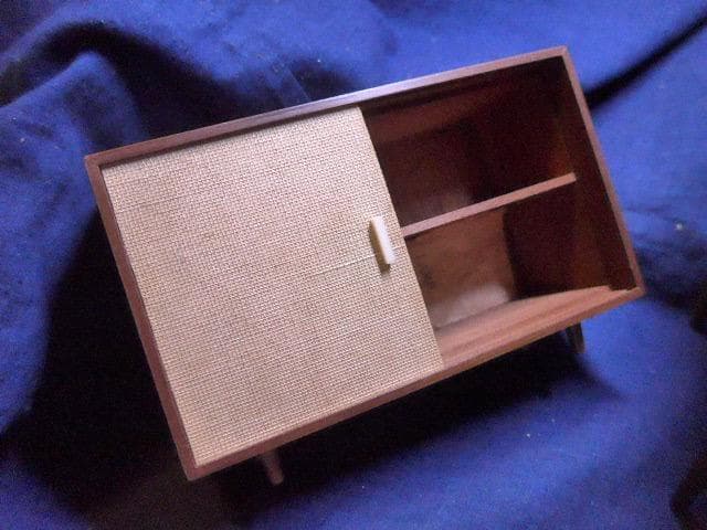 美品　貴重な50年代のマテルのモダンリビングのミニチュア家具セット　木製　日本製