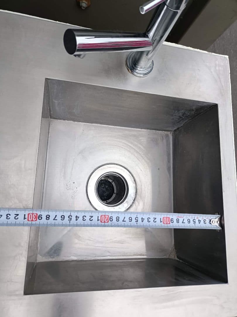 ステンレススチールキッチンカウンター　コトーネコンパクトキッチン