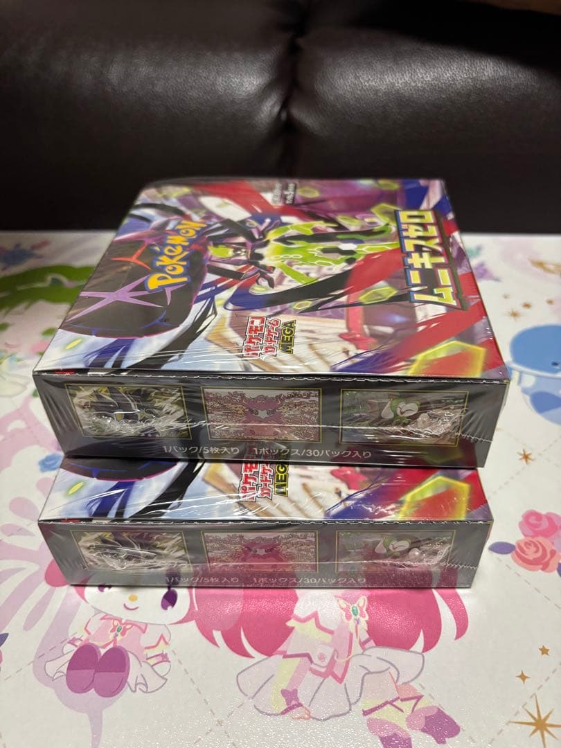 新品未開封 ポケモンカードゲーム MEGA ムニキスゼロ 2BOXシュリンク付き
