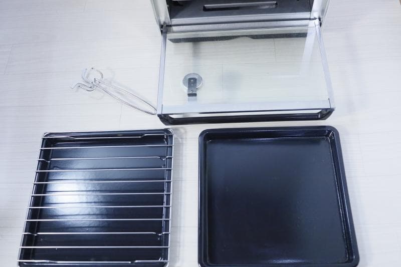 ★レトロ【ほぼ未使用】象印テンピハイメニュー 天火オーブン-ガス上のせ式★