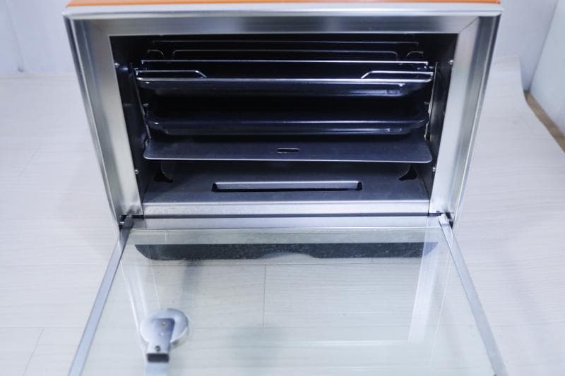 ★レトロ【ほぼ未使用】象印テンピハイメニュー 天火オーブン-ガス上のせ式★