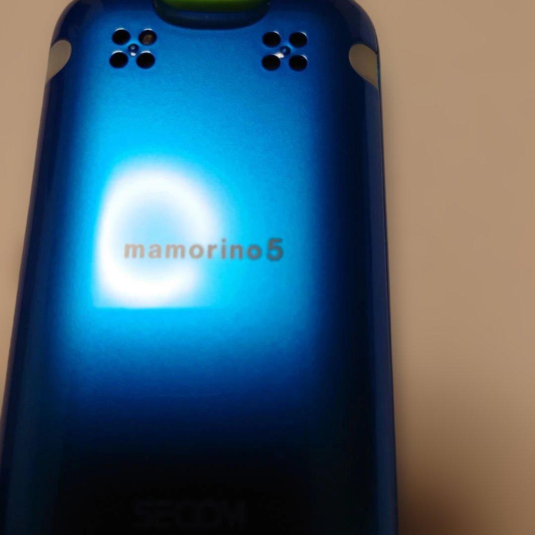 au マモリーノ5 mamorino 5 青 SECOM