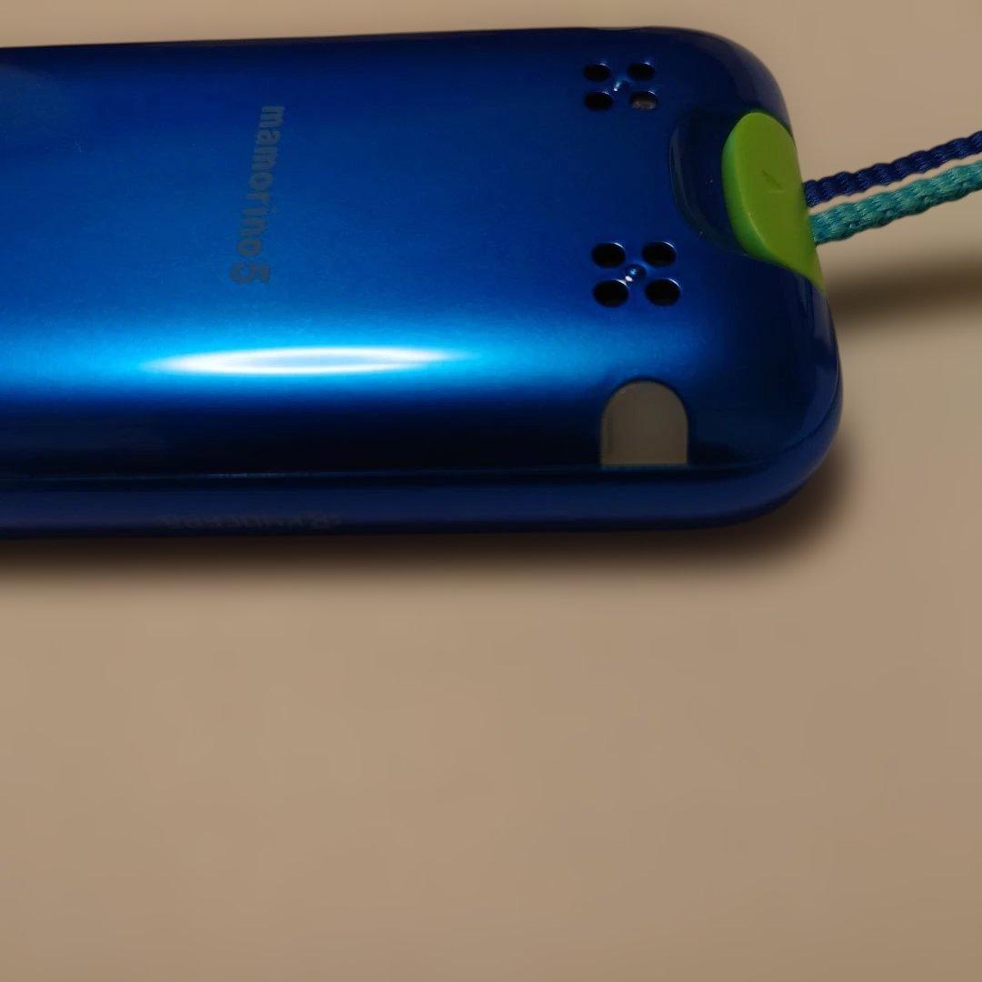 au マモリーノ5 mamorino 5 青 SECOM