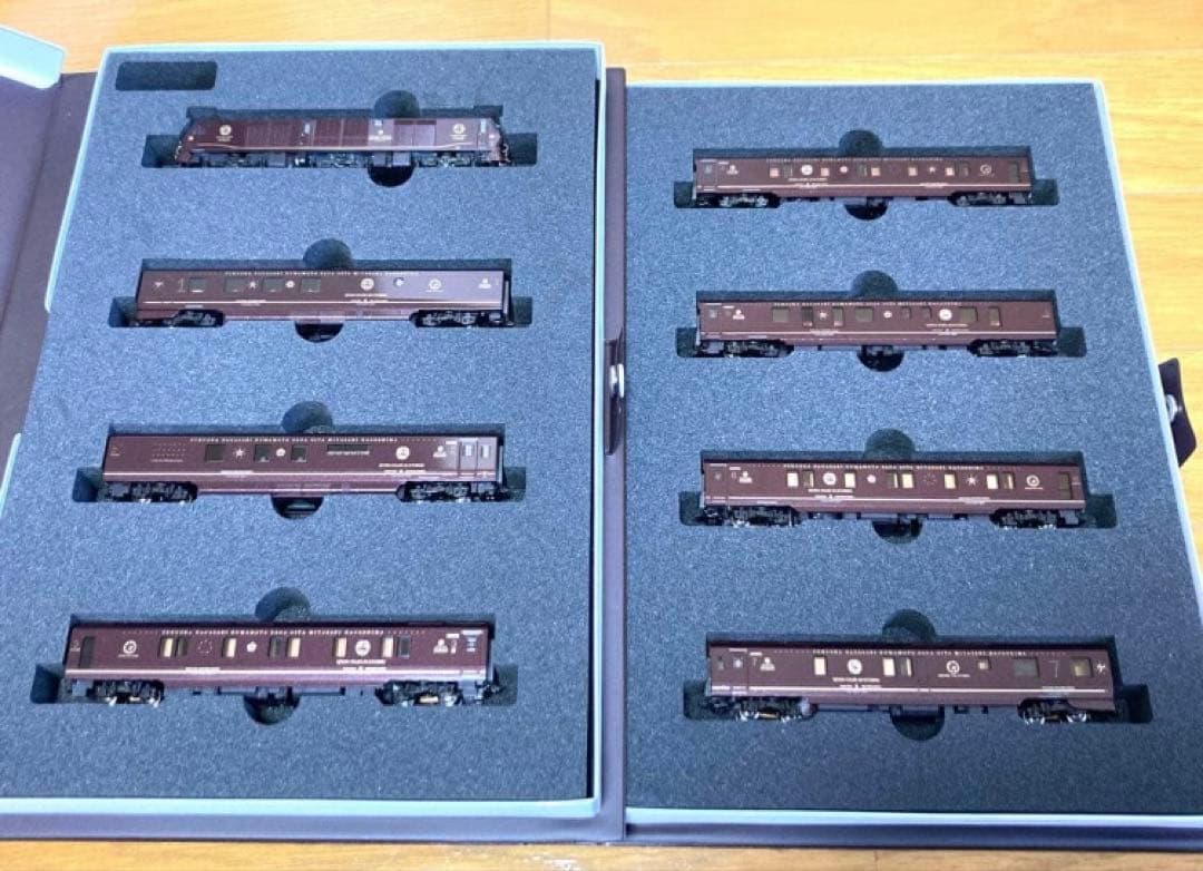 KATO　「ななつ星in九州」　クルーズトレイン　8両セット