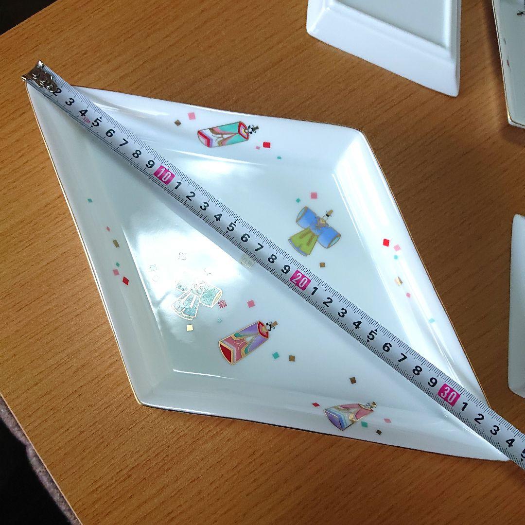 新品未使用品【庫山窯】前畑陶器、ひな祭り食器１２点セット、湯飲み、急須