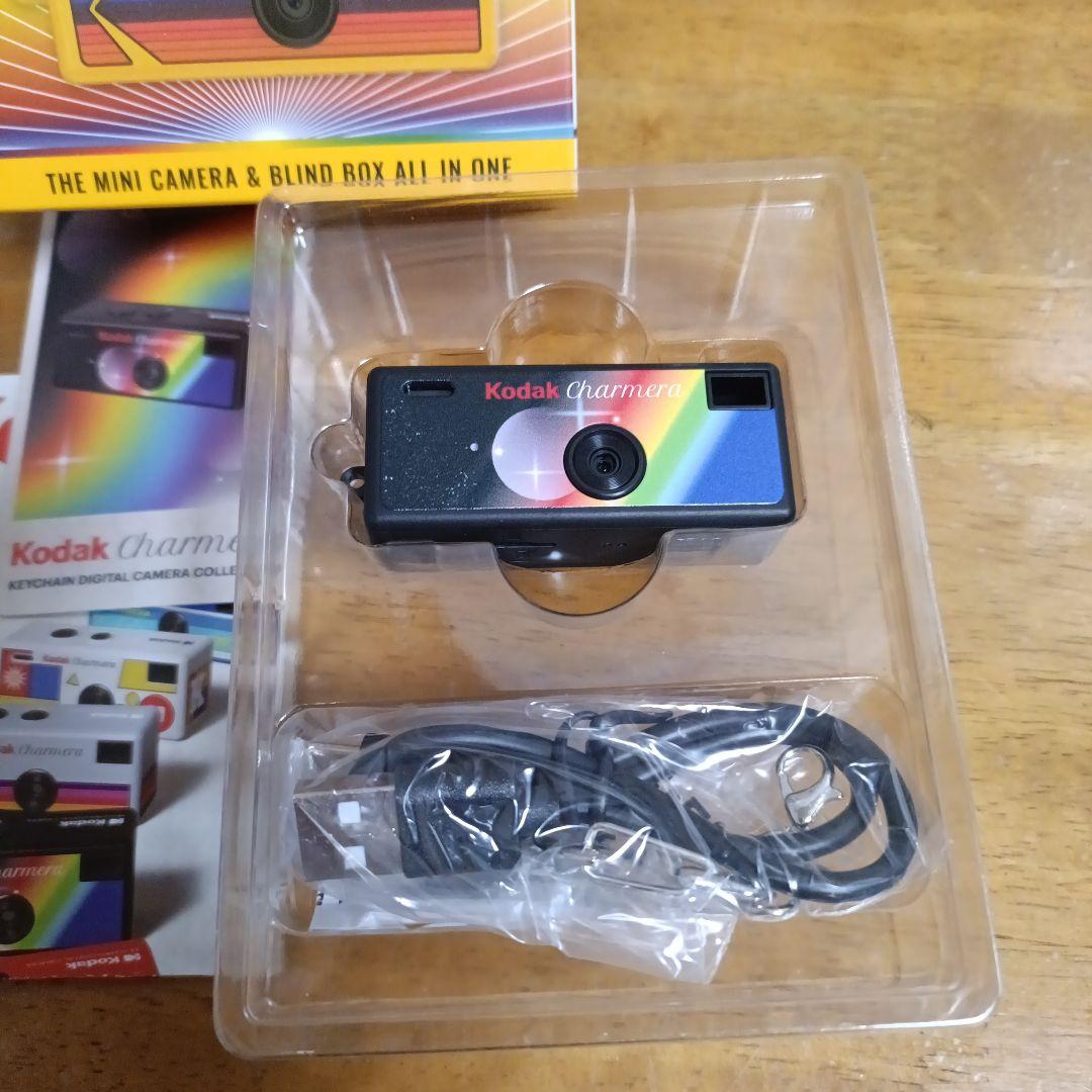 ブラック　Kodak Charmera キーチェーンデジタルカメラ