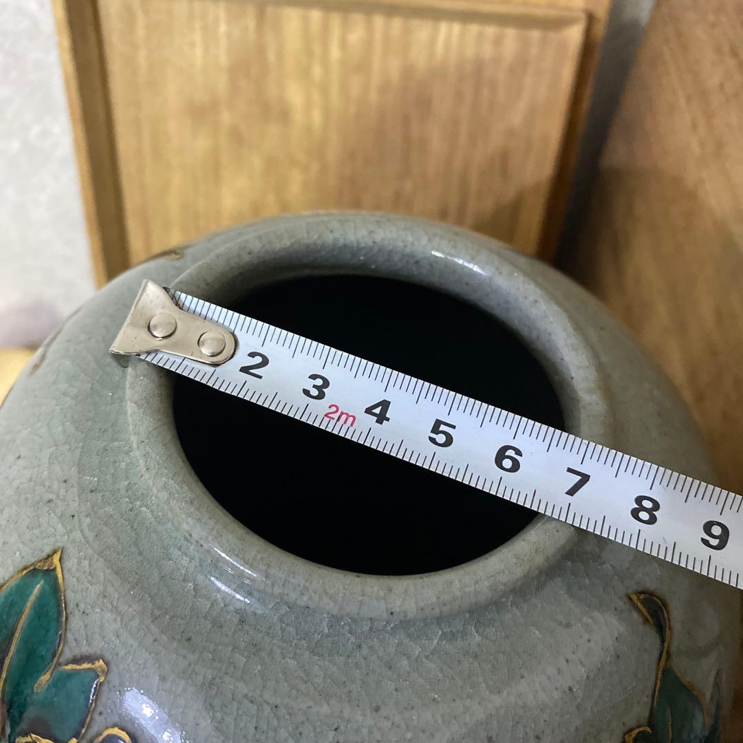 真葛香山　牡丹花瓶