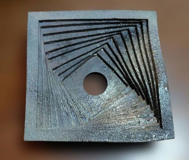 益子焼 炻器鉢 菊池昭 作家物 共箱付 未使用保管品 民藝