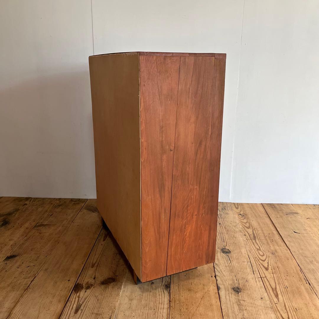 アンティーク オープンラック チェスト 棚 本棚 食器棚 脚付き z894