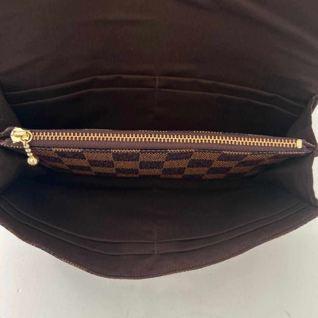 マミーページ　ハンドメイド　市松模様　ポーチ