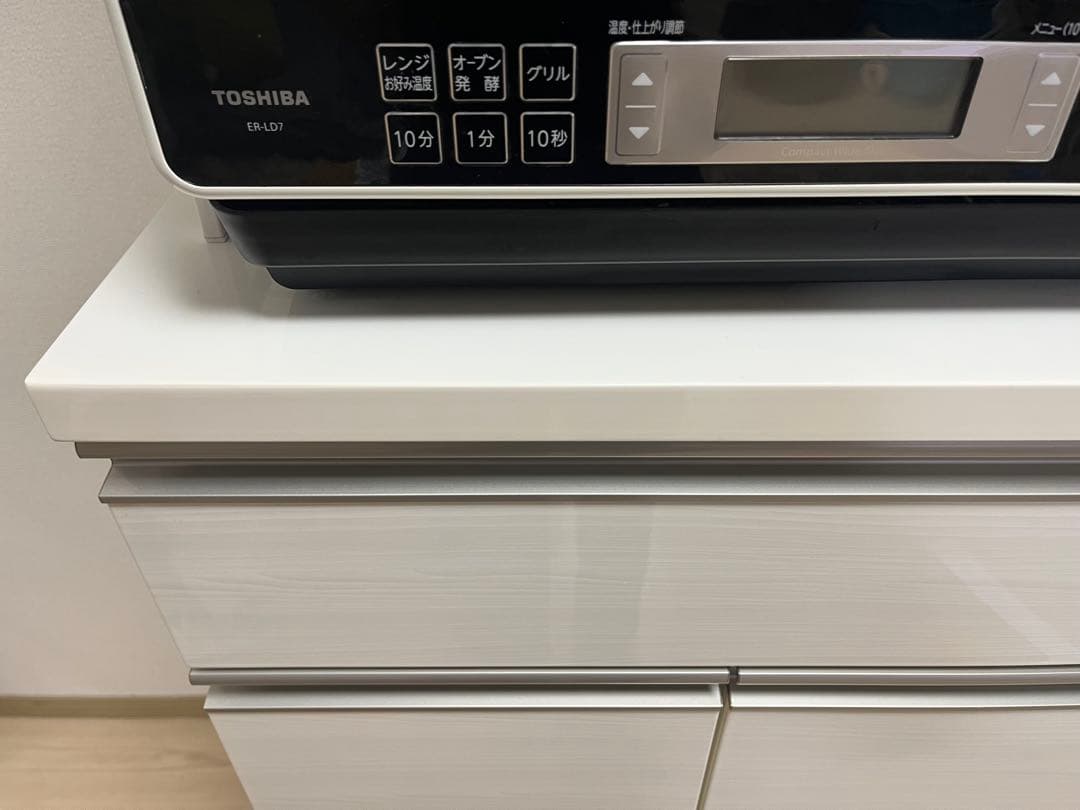 ニトリ　リガーレ　100 カップボード　食器棚