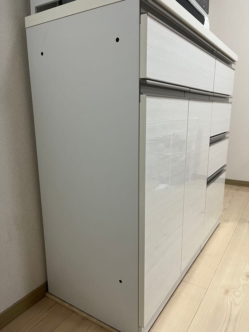 ニトリ　リガーレ　100 カップボード　食器棚