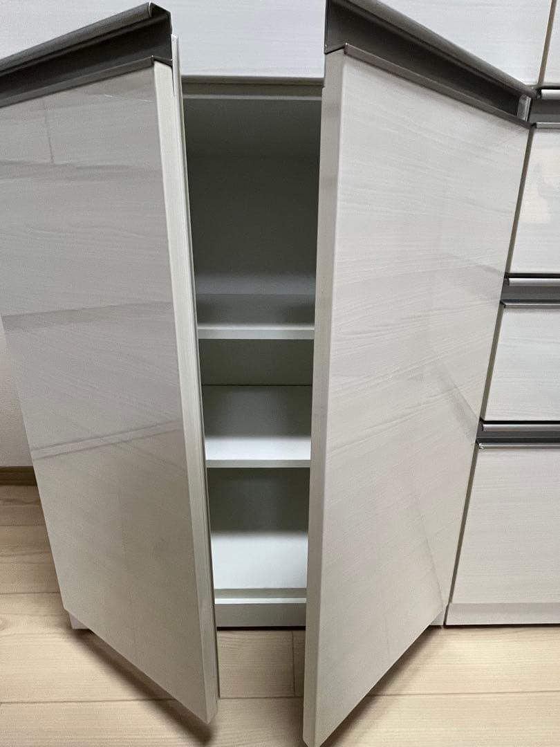 ニトリ　リガーレ　100 カップボード　食器棚