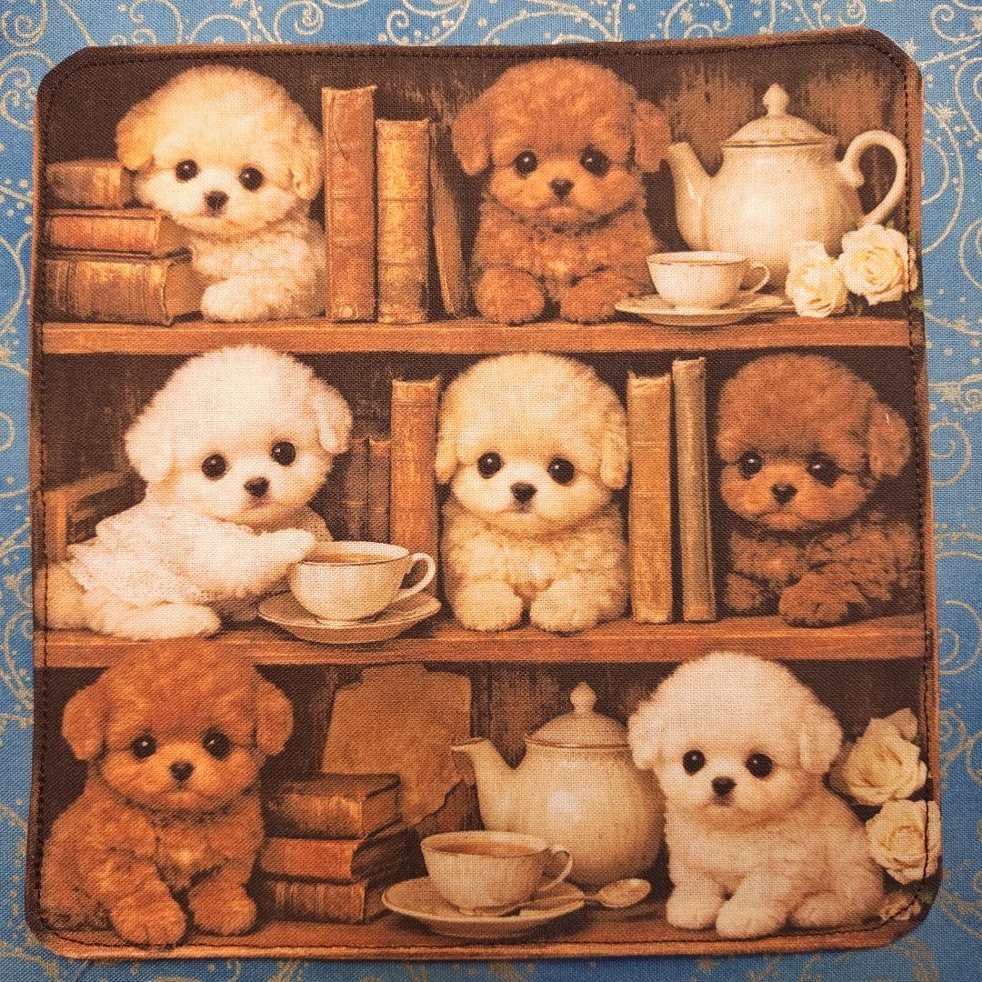 ご確認用　パニャ様　マルチーズ柄　ハンカチ　ハンドメイド　18枚