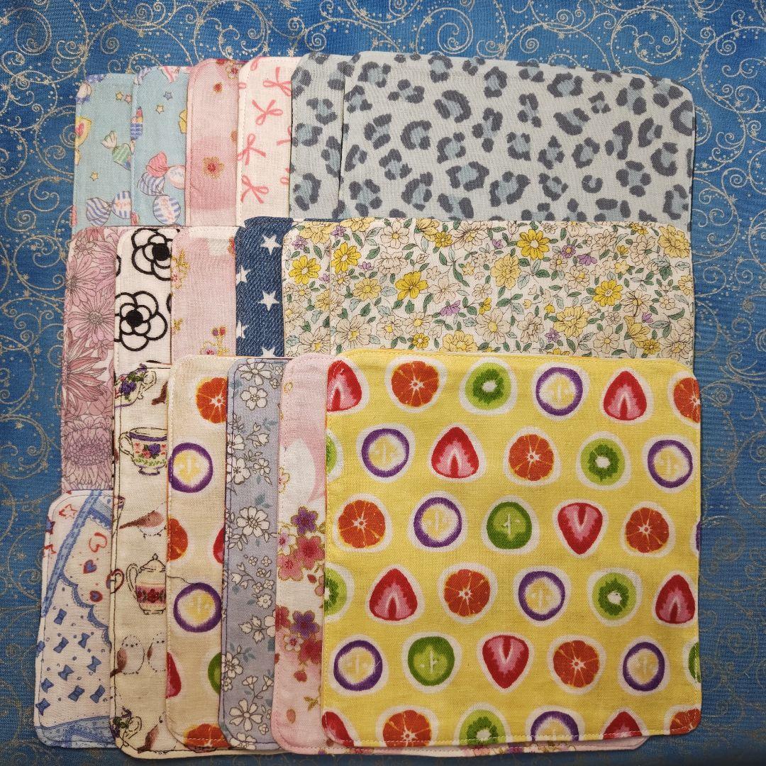 ご確認用　パニャ様　マルチーズ柄　ハンカチ　ハンドメイド　18枚