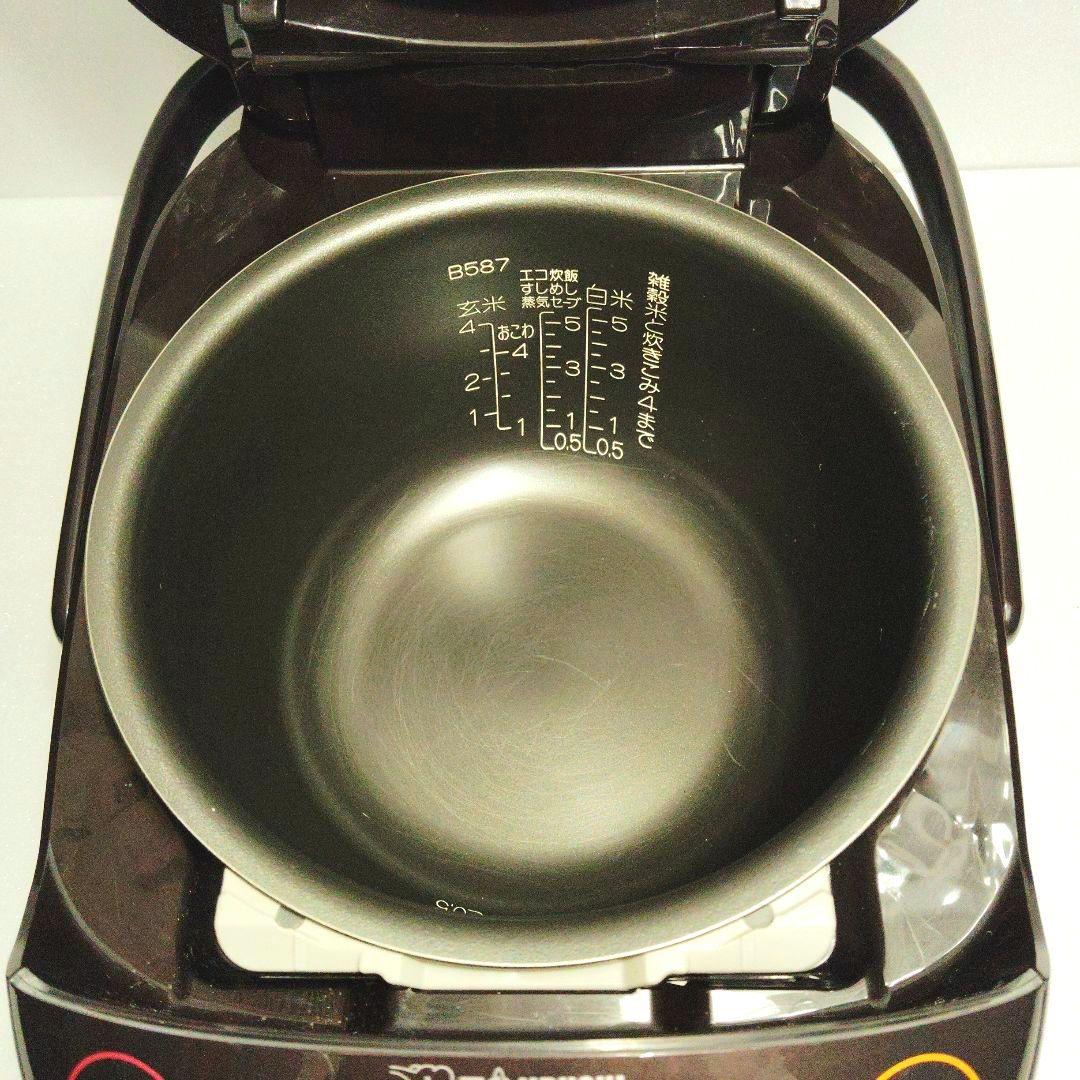 ZOJIRUSHI NP-ZU10 炊飯器 ブラウン 2022年製 5.5合炊き