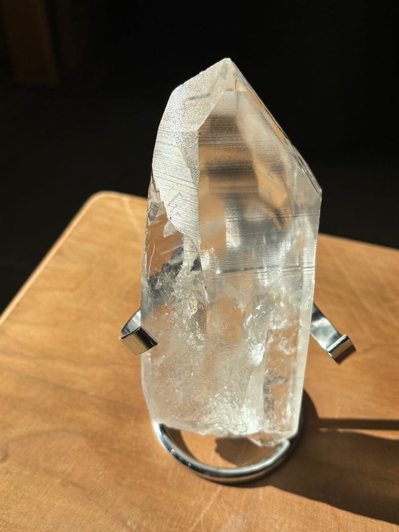 レムリアンシードクリスタル　高い透明度 　レコードキーパー410g