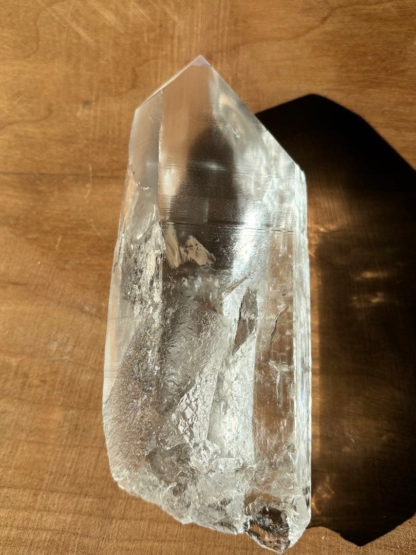 レムリアンシードクリスタル　高い透明度 　レコードキーパー410g