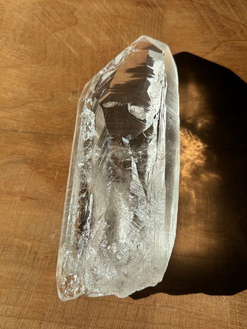 レムリアンシードクリスタル　高い透明度 　レコードキーパー410g