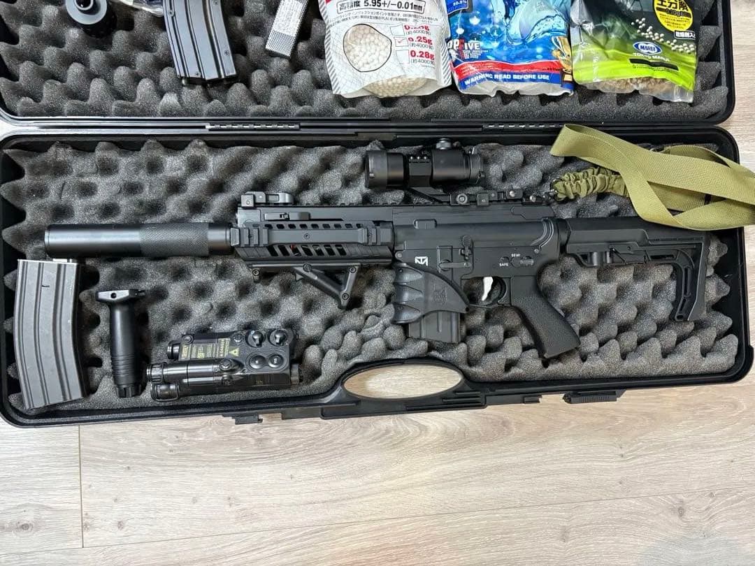 東京マルイ M4パトリオットHCカスタム セット 付属品多数