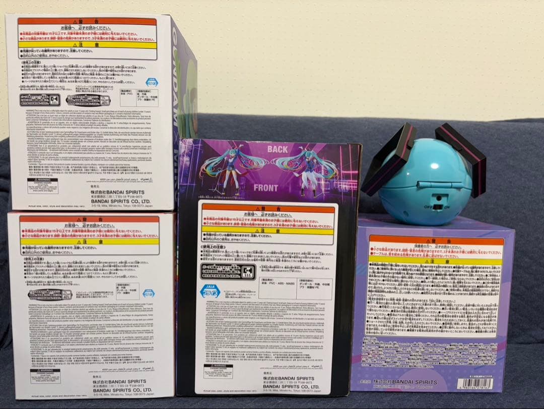 初音ミク×ガンダム フィギュア4種セット