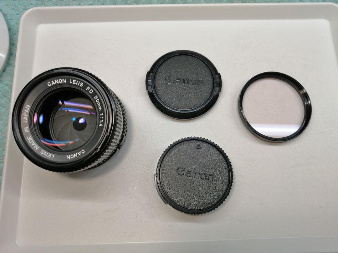 レンズ(単焦点) CANON NEW FD 50mm F1.4 #7846