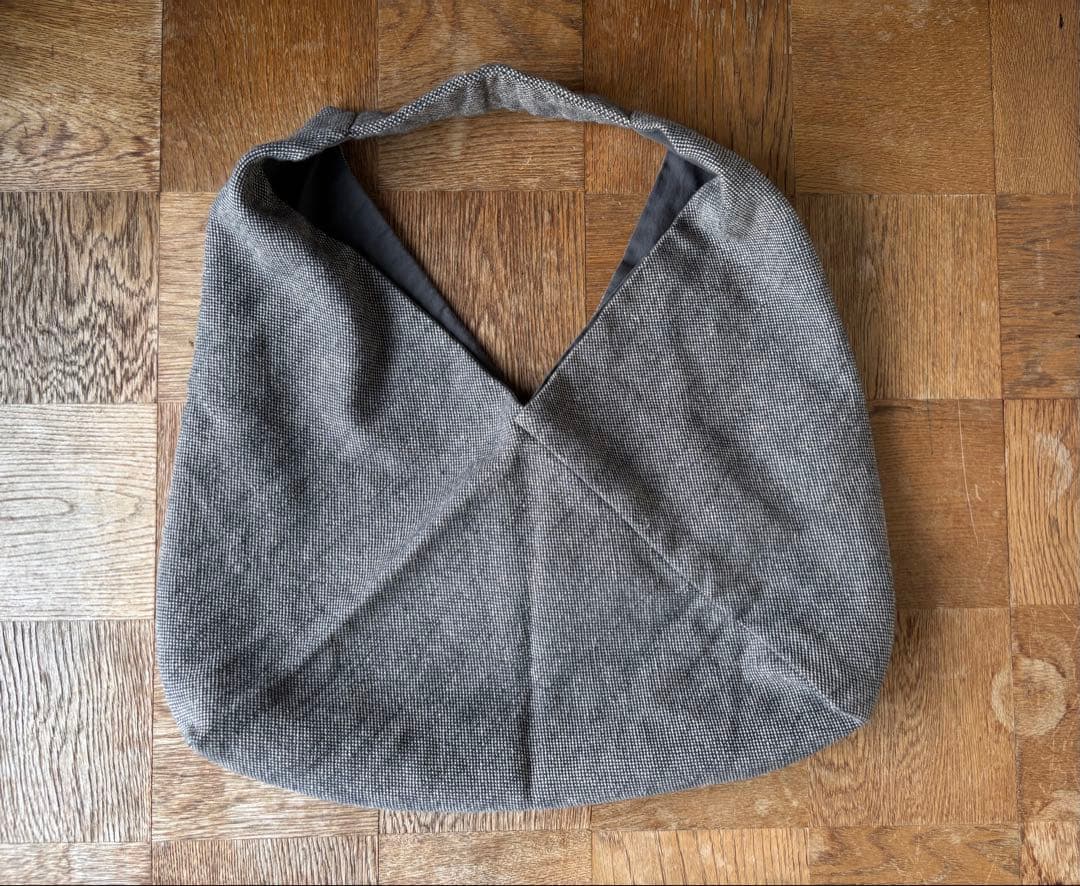 11日迄 つちや織物所 ハチオリつの袋 中 美品