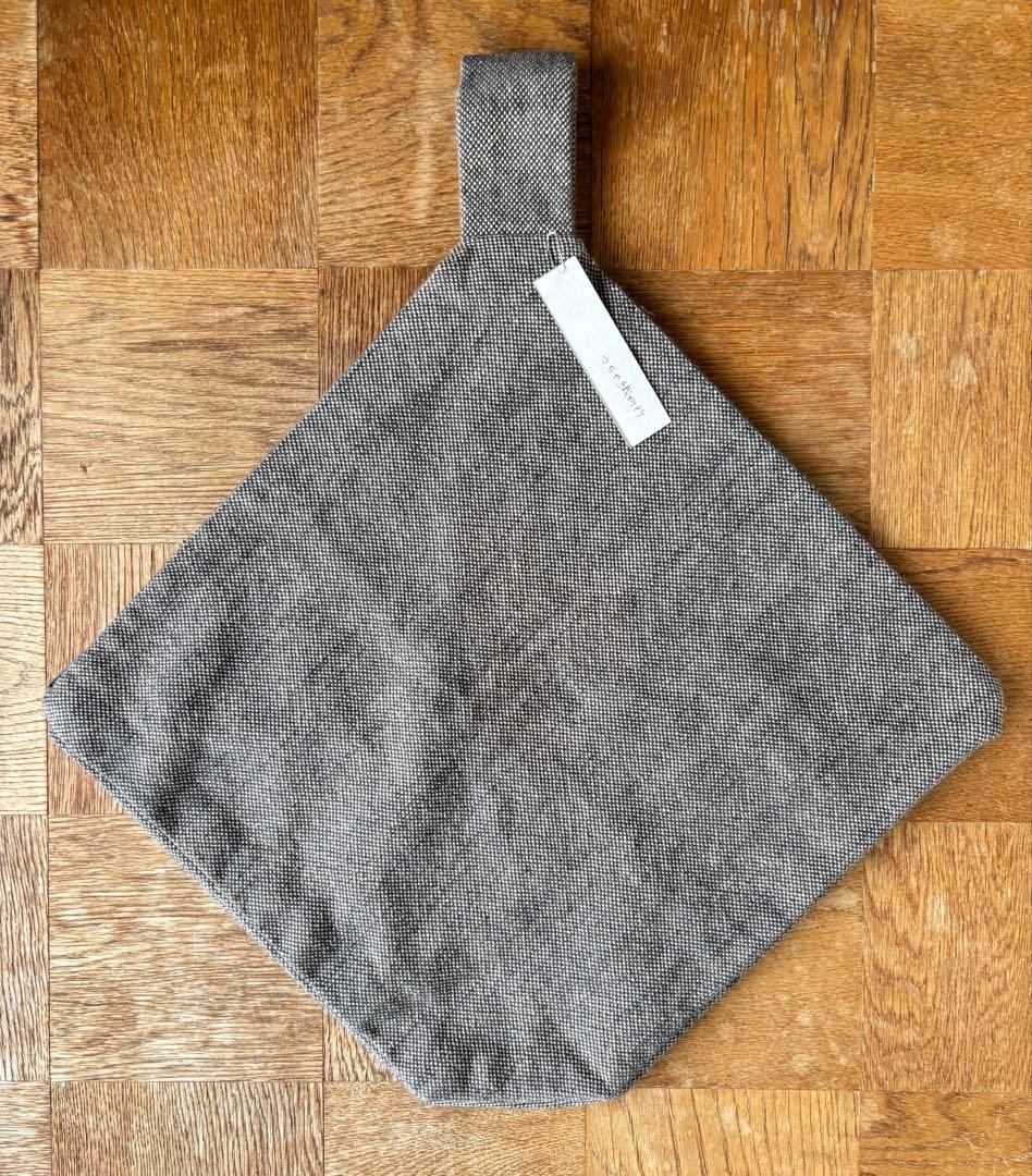 11日迄 つちや織物所 ハチオリつの袋 中 美品