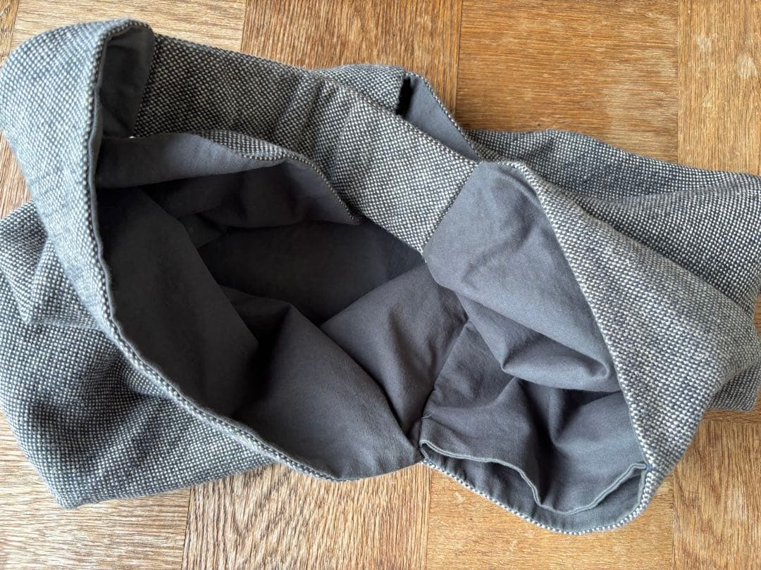 11日迄 つちや織物所 ハチオリつの袋 中 美品