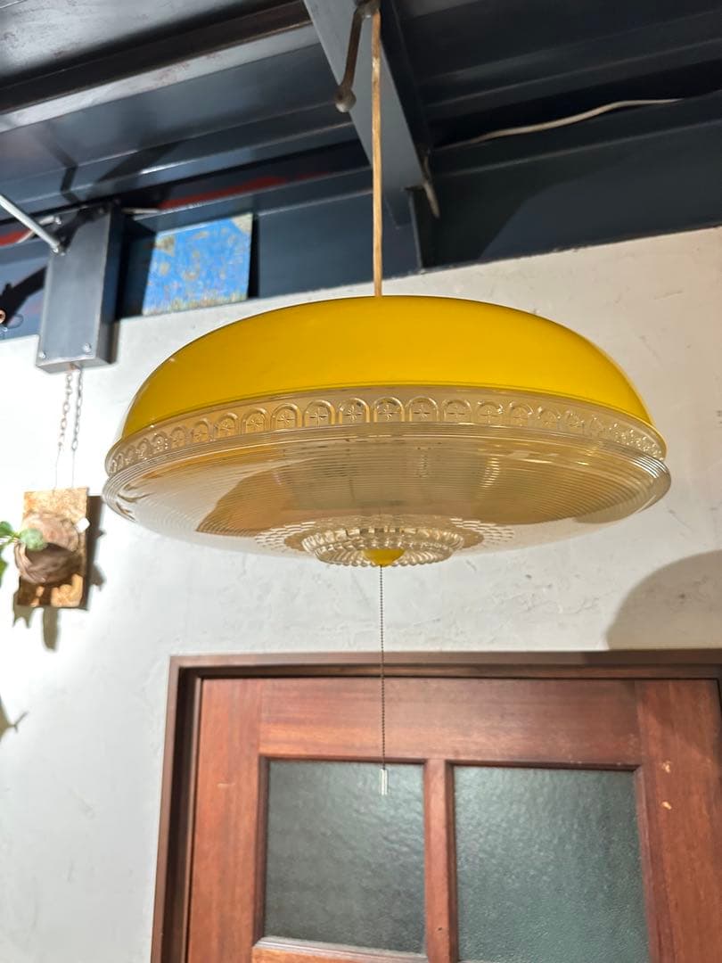 ペンダントライト　当時物 昭和レトロ　 アンティーク レトロ　ビンテージ