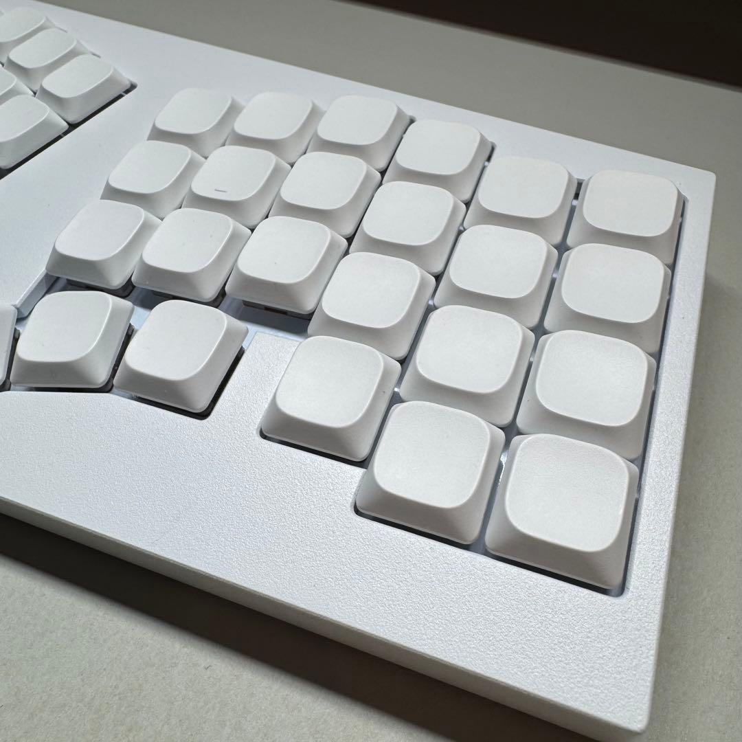 Cornelius LP 白 A Stock スイッチ＋キーキャップ付