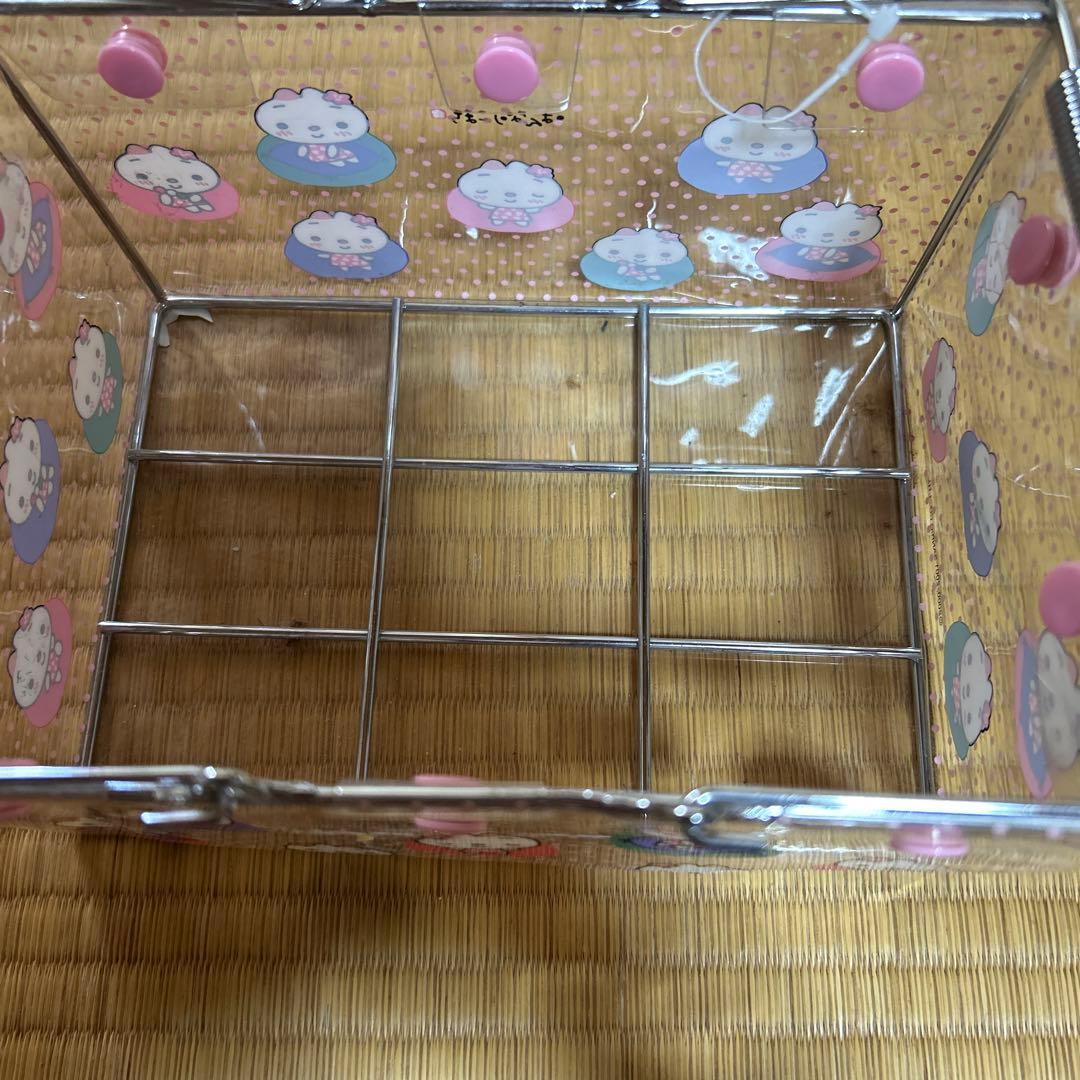 サンリオ　はんなりこまち　バスケット　かご　籠　レトロ