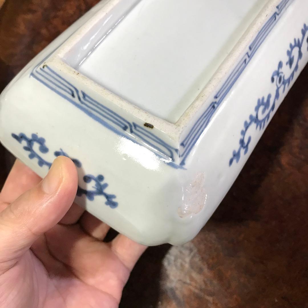 古伊万里　長皿　鮎皿　民藝　民芸　切込焼　波佐見　くらわんか　柿右衛門　藍九谷