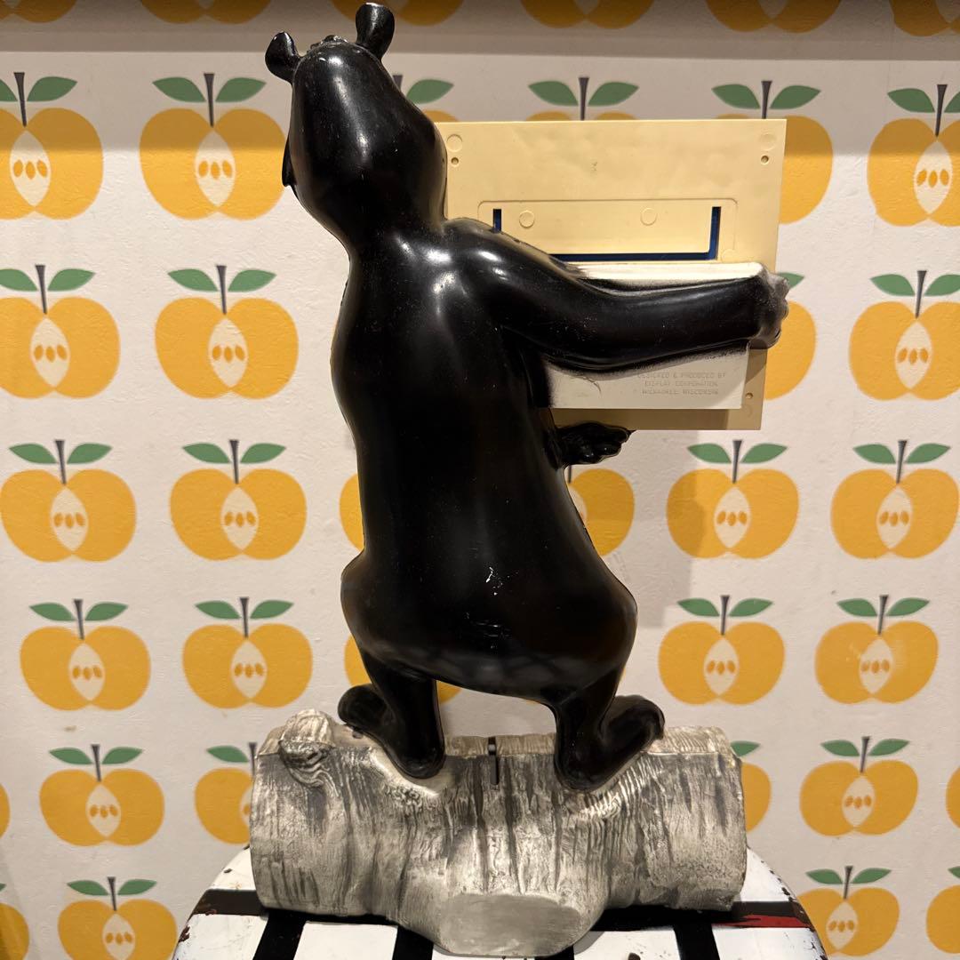 70s Hamm's Bear ハムズベア デスクカレンダー 完品 ディスプレイ