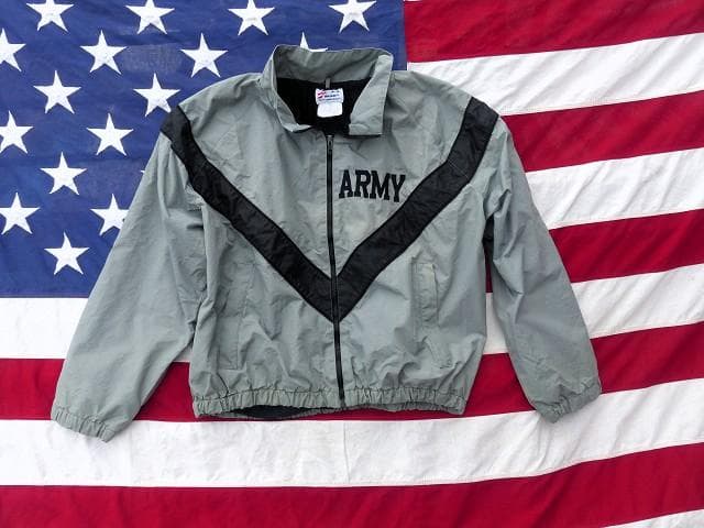 米軍実物　ARMY　PFU ジャケット　S-S トレーニングジャケット　 P52