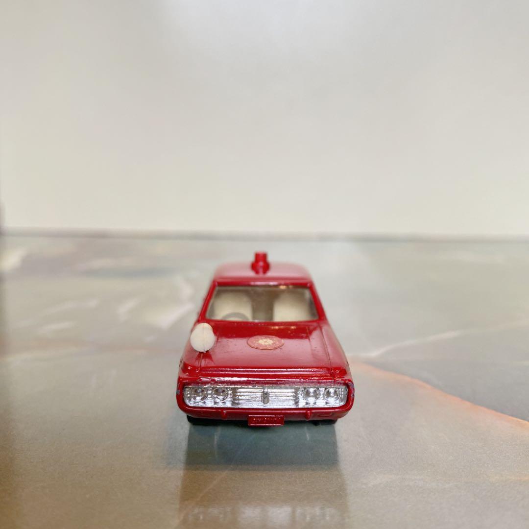 トミカNO.27 トヨタクラウンファイアチーフカー 1Eホイール 黒箱 日本製