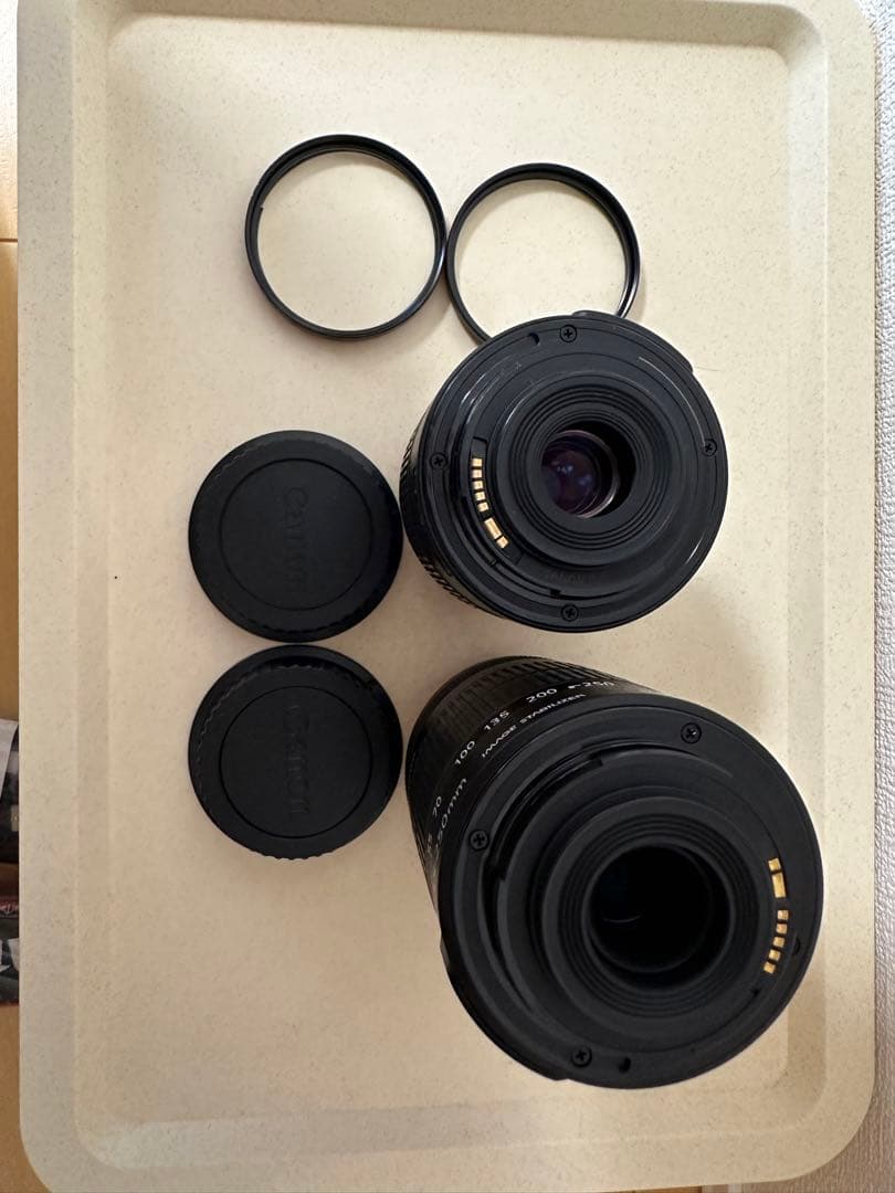 Canon EOSkiss5 デジタル一眼レフ レンズ2本付き