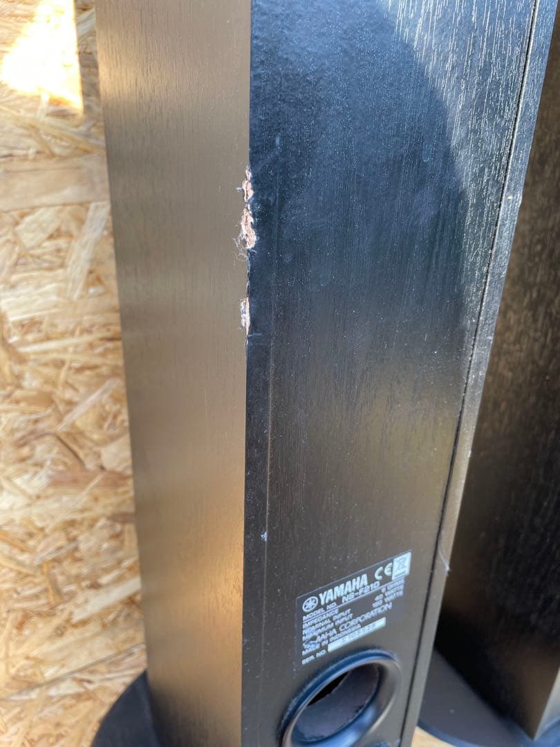 NS-F210 YAMAHA ヤマハ フロア型スピーカー 黒　2台