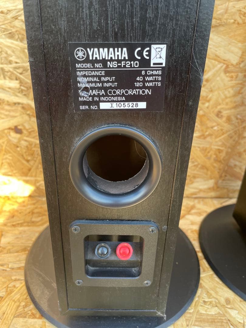 NS-F210 YAMAHA ヤマハ フロア型スピーカー 黒　2台