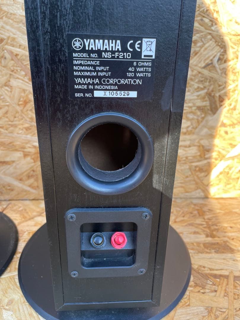 NS-F210 YAMAHA ヤマハ フロア型スピーカー 黒　2台