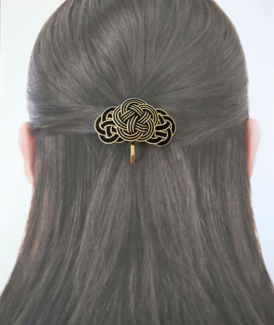 「梅の連なるポニーフック〖黎明〗」  No.255 フォーマル ヘアアクセ