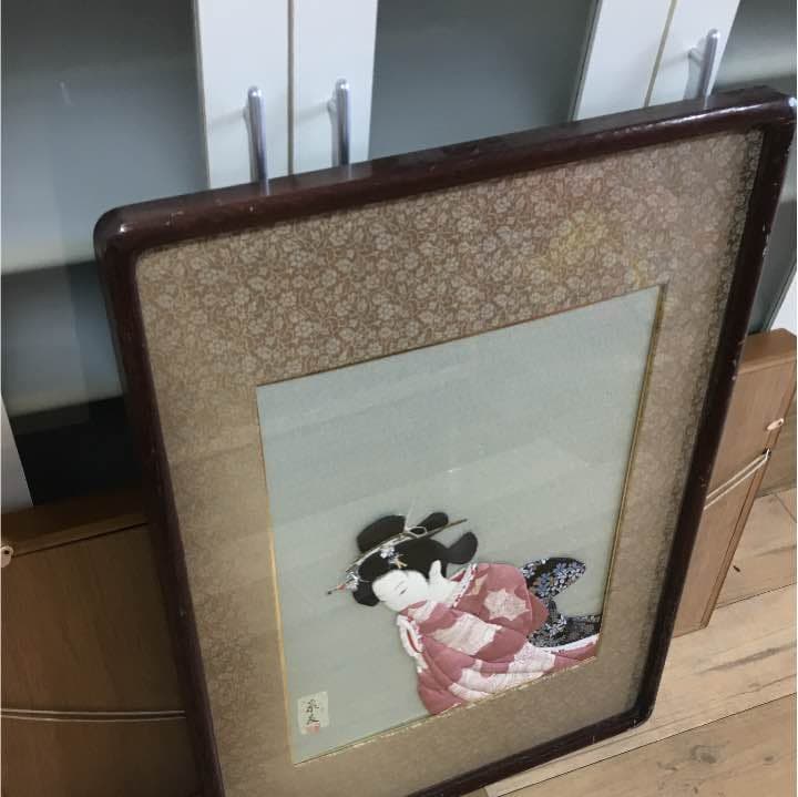 絵画 壁掛け 年代物